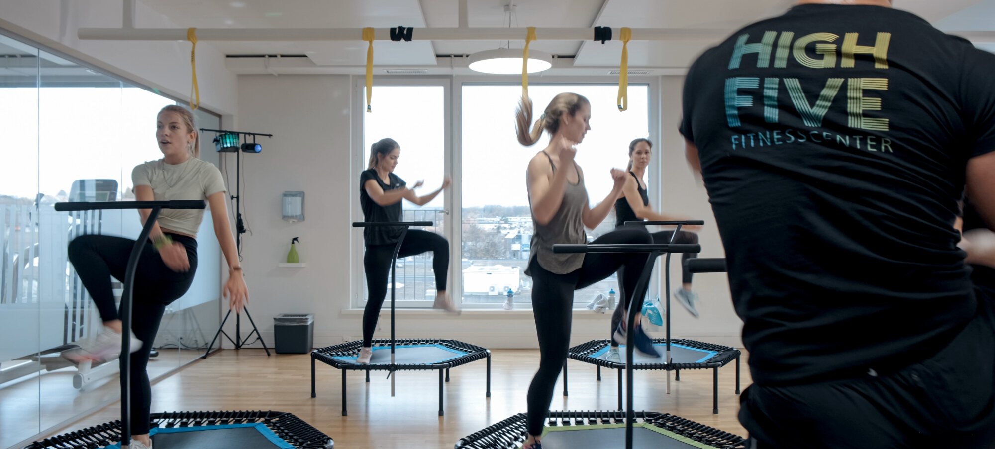 Spass und Bewegung in der Gruppe High Five Fitness Center